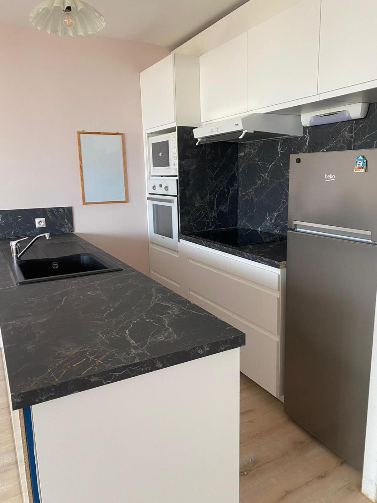 Appartement T3 - 4 Personnes - Face Ocean - Thalasso 포르니세 외부 사진